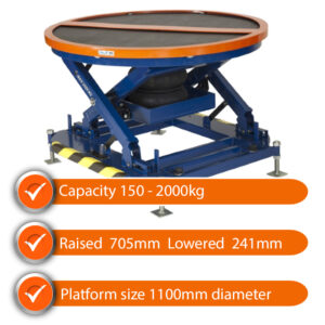 Edmolift Pallet Leveller PL 2002 2000kg Capacity