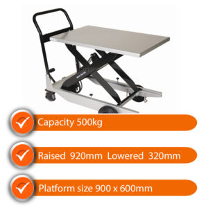 Edmolift Lift Trolley SLTTZ 503 500kg Capacity